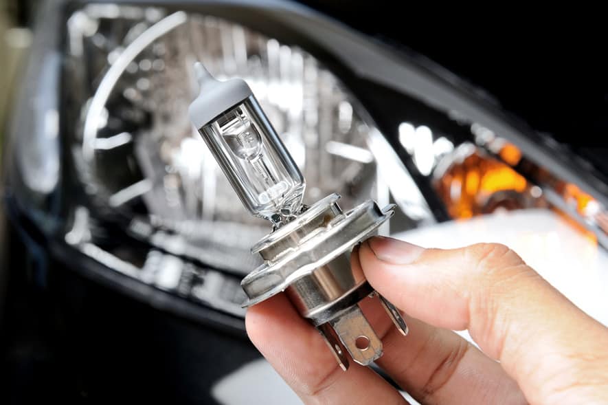 Lâmpada halógena automotiva